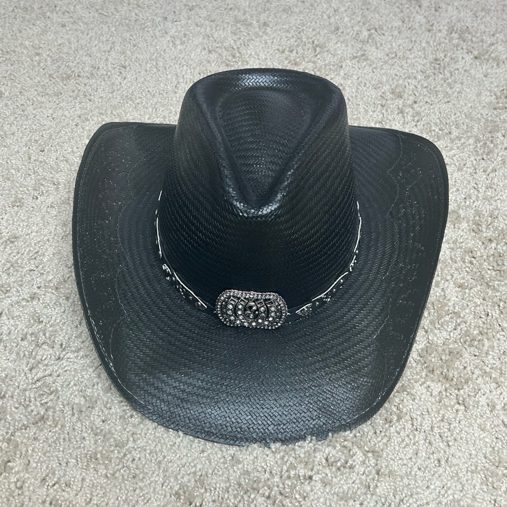 Bullhide Cowgirl Fantasy Cowboy Hat with Silver Stud Snake & Rhinestone Accent
